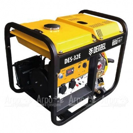 Дизельгенератор Denzel DES-32E 2.8 кВт в Челябинске