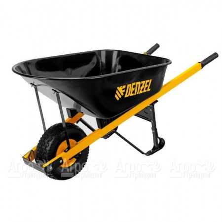 Тачка строительная усиленная Denzel 140 л, 230 кг в Челябинске