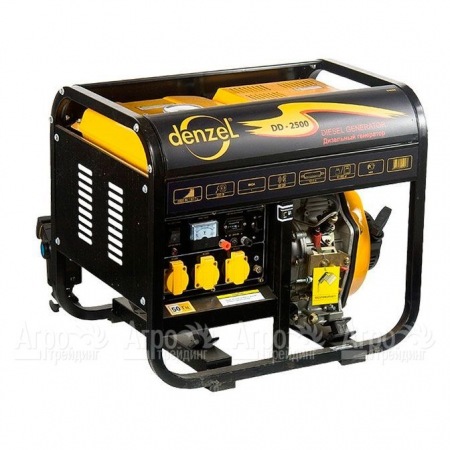 Дизельгенератор Denzel DD 2500 1.8 кВт в Челябинске
