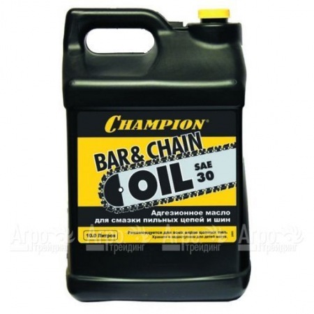 Масло адгезионное Champion 10 л для смазки цепей и шин в Челябинске
