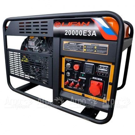 Бензогенератор Lifan 20000E3А 17 кВт в Челябинске