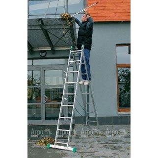 ALV-7509 ALVE Лестница универсал. 2-х секц. 2х9 ступ. в Челябинске