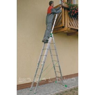 ALV-7611 ALVE Лестница универсал. 3-х секц. 3х11 ступ. в Челябинске