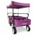 Тележка ручная Fuxtec CT-350P с навесом фиолетовая в Челябинске