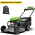 Газонокосилка аккумуляторная GreenWorks LM221S (без аккумулятора и зарядного устройства) в Челябинске