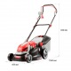 Газонокосилка электрическая Зубр ЗГКЭ-38-1400 в Челябинске