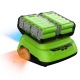 Ультрабыстрое двойное зарядное устройство G24X2C8 для техники GreenWorks 24 В в Челябинске