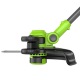 Аккумуляторный триммер GreenWorks G24LT301 4 Ач в Челябинске