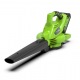 Воздуходувка аккумуляторная GreenWorks G-Max GD40BV 40V 280 км/ч (без батареи и зарядного устройства) в Челябинске