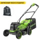 Газонокосилка аккумуляторная GreenWorks GD24X2LM361 2х4 Ач в Челябинске