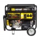 Бензиновый генератор Huter DY6500LX 5.0 кВт с колёсами и аккумулятором в Челябинске